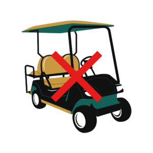 Golfbilsförbud